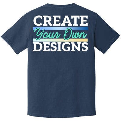 Comfort Colors 1717 Front and Back Print
