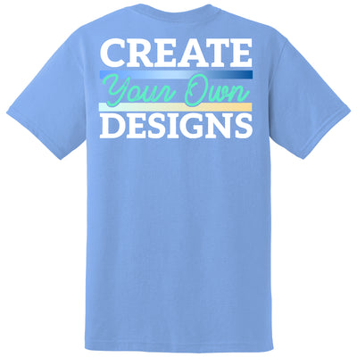 Gildan Youth Dry Blend 8000B T-Shirt Front and Back Print