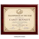Certificate Holder Plaque - 10.5" x 13" Wall Mount Award Display Frame - 4 Frame Colors - Certificate Not Included