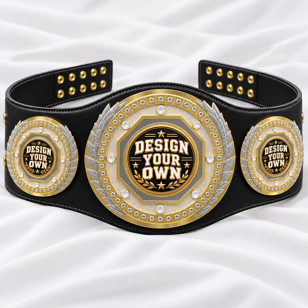 Custom Cheerleading Presidential Championship Belt - Design Your Own