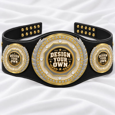 Custom Baseball Presidential Championship Belt - Design Your Own