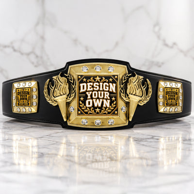 Custom Soccer Victory Championship Belt – Design Your Own