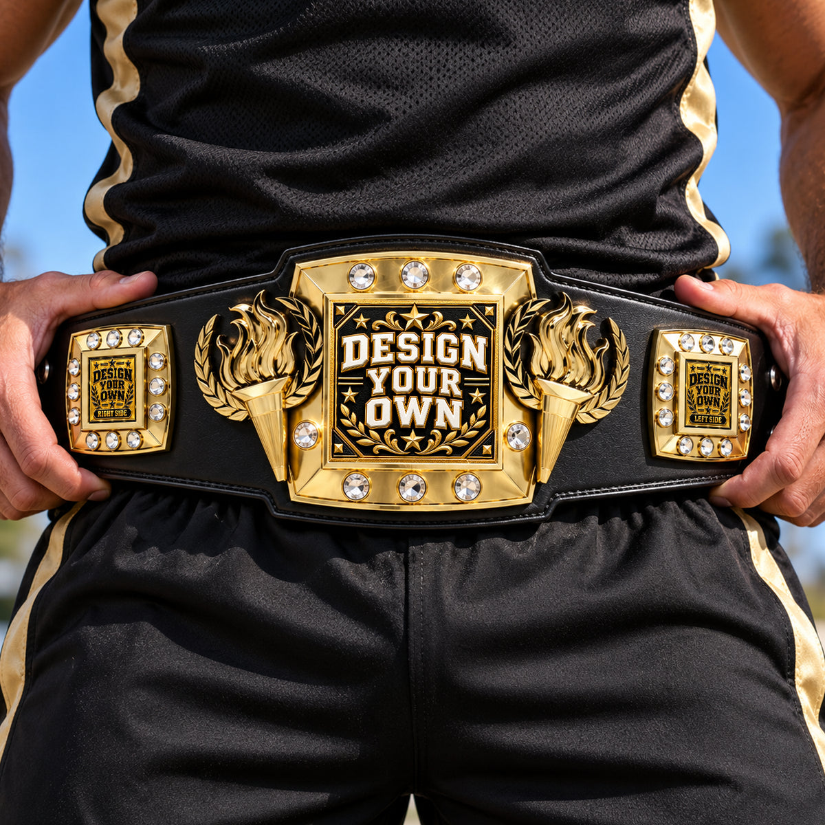 Custom Pinewood Derby Victory Championship Belt – Design Your Own