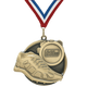 2.25" Track & Field Mega Medal – Gold, Silver & Bronze with 30 Ribbon Options