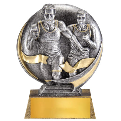 5" Resin Track Award for Individual Recognition - Male