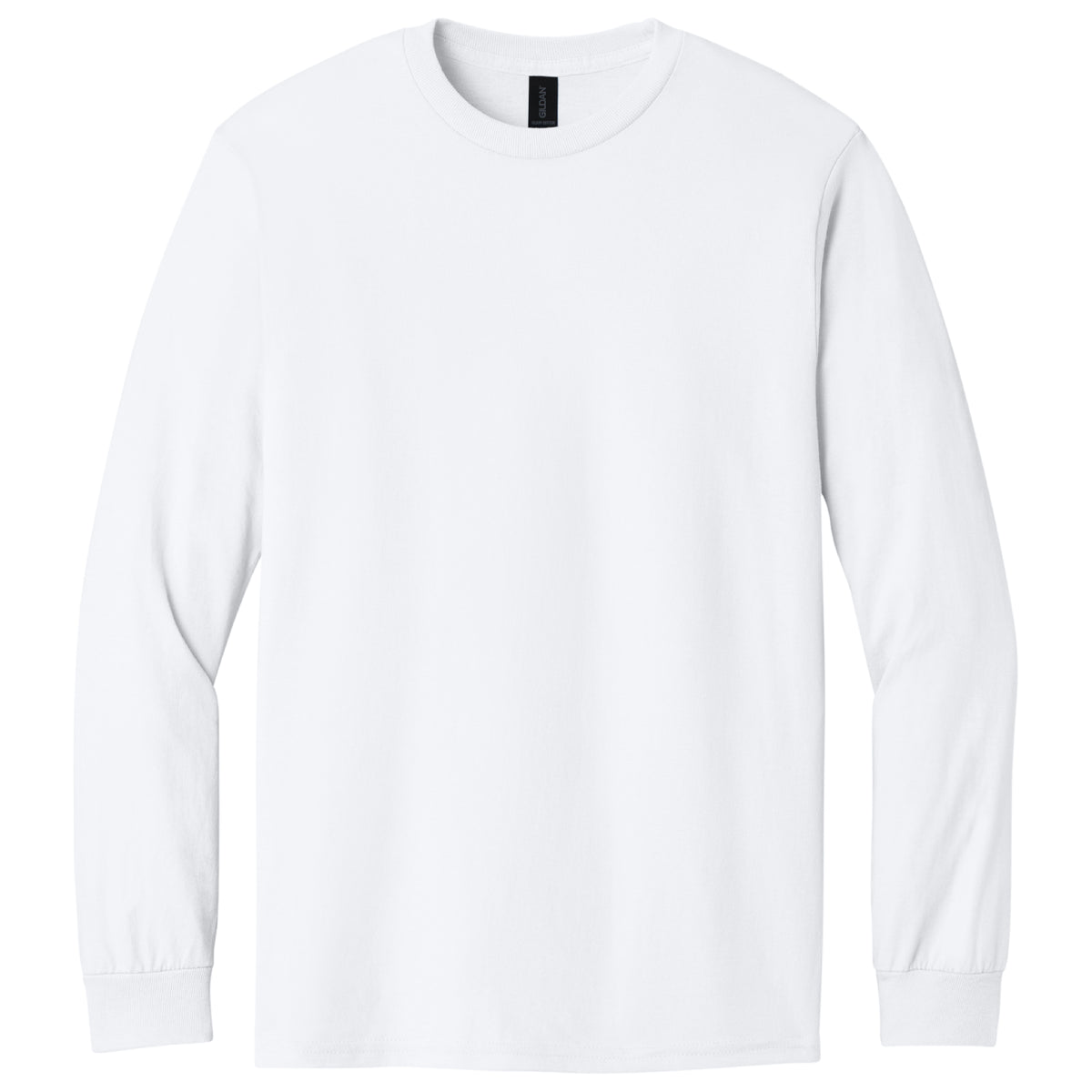 Gildan 5400M Heavy Cotton Long Sleeve T-Shirt Front And Back Print
